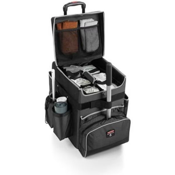 Rubbermaid® Medium Executive Quick Cart 1902466 - Dark Gray, Rubbermaid Commercial, Mfr#: 1902466